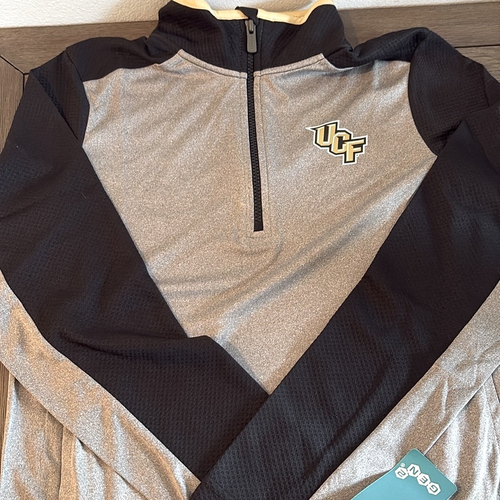 NWT [Gen 2] Central Florida UCF NCAA Matrix 1/4 Zip Pullover Youth Sz L (14/16) - Picture 4 of 12